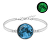 Galaxy Moon Time Gemstone Luminous Bracelet