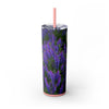 Skinny Tumbler with Straw – 20 oz Stainless Steel Cup