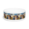 Ceramic Pet Bowl – 16 oz Dog Feeding Bowl