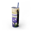 Skinny Tumbler with Straw – 20 oz Stainless Steel Cup