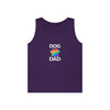 Pride Dog Dad Unisex Heavy Cotton Tank Top (9 Colors)