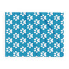 Cozy Paw Print Arctic Fleece Dog Blanket