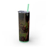 Skinny Tumbler with Straw – 20 oz Stainless Steel Cup