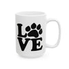 Love Paw Ceramic Mug