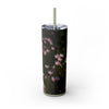 Skinny Tumbler with Straw – 20 oz Stainless Steel Cup