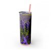 Skinny Tumbler with Straw – 20 oz Stainless Steel Cup