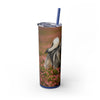Skinny Tumbler with Straw – 20 oz Stainless Steel Cup