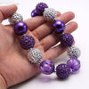 Sparkle Acrylic Beaded Dog Necklace (3colors)