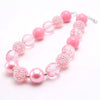 Sparkle Acrylic Beaded Dog Necklace (3colors)