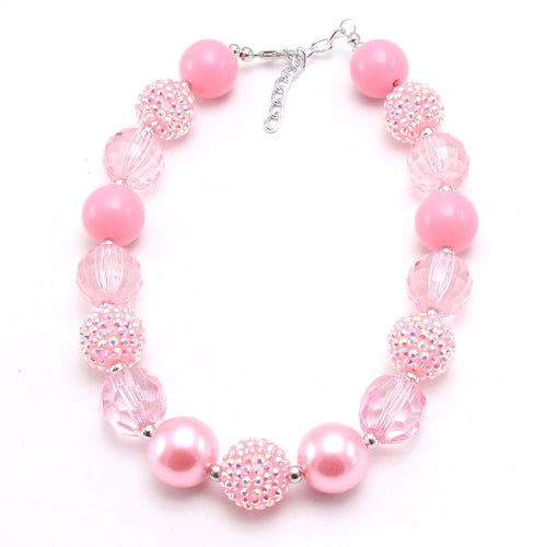 Sparkle Acrylic Beaded Dog Necklace (3colors)