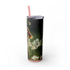 Skinny Tumbler with Straw – 20 oz Stainless Steel Cup