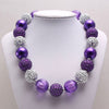Sparkle Acrylic Beaded Dog Necklace (3colors)