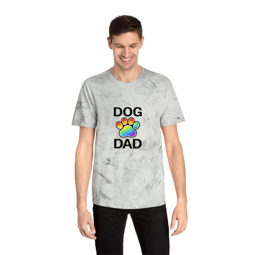 Pride Color Blast Dog Dad Tee Sizes Small - 3XL (4 Colors)