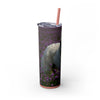 Skinny Tumbler with Straw – 20 oz Stainless Steel Cup