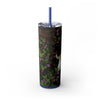 Skinny Tumbler with Straw – 20 oz Stainless Steel Cup