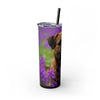 Skinny Tumbler with Straw – 20 oz Stainless Steel Cup