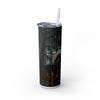 Skinny Tumbler with Straw – 20 oz Stainless Steel Cup