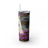 Skinny Tumbler with Straw – 20 oz Stainless Steel Cup