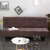 Fully surrounded one-piece sofa cover