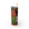 Skinny Tumbler with Straw – 20 oz Stainless Steel Cup