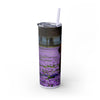 Skinny Tumbler with Straw – 20 oz Stainless Steel Cup