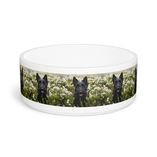 Ceramic Pet Bowl – 16 oz Dog Feeding Bowl