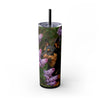 Skinny Tumbler with Straw – 20 oz Stainless Steel Cup