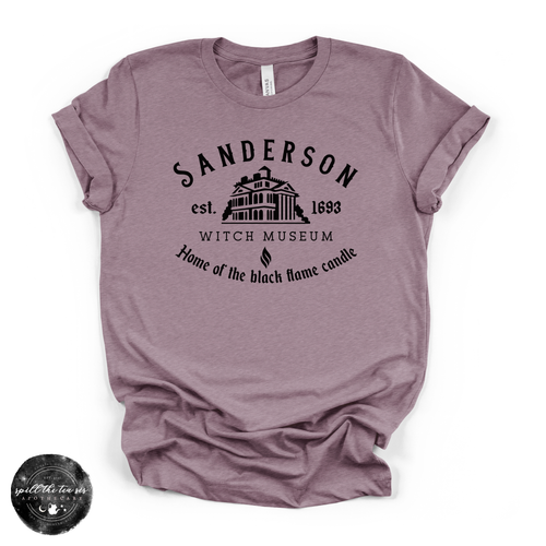 Sanderson Witch Museum Tee | Vintage Witchy Halloween Graphic T-Shirt