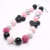 Sparkle Acrylic Beaded Dog Necklace (3colors)