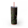 Skinny Tumbler with Straw – 20 oz Stainless Steel Cup