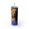 Skinny Tumbler with Straw – 20 oz Stainless Steel Cup