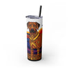 Skinny Tumbler with Straw – 20 oz Stainless Steel Cup