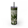 Skinny Tumbler with Straw – 20 oz Stainless Steel Cup
