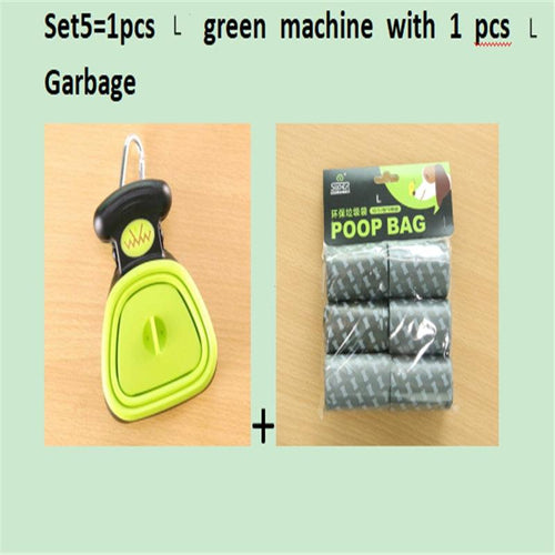 Portable Pet Pooper Scooper with Waste Bags