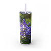 Skinny Tumbler with Straw – 20 oz Stainless Steel Cup