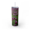 Skinny Tumbler with Straw – 20 oz Stainless Steel Cup