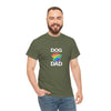 Pride Dog Dad Heavy Duty Unisex Tee Sizes Small - 5XL (11 colors)