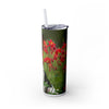 Skinny Tumbler with Straw – 20 oz Stainless Steel Cup