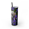 Skinny Tumbler with Straw – 20 oz Stainless Steel Cup