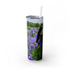 Skinny Tumbler with Straw – 20 oz Stainless Steel Cup