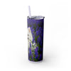 Skinny Tumbler with Straw – 20 oz Stainless Steel Cup