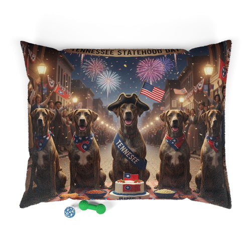 Tennessee Statehood Celebration Dog Bed