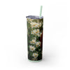 Skinny Tumbler with Straw – 20 oz Stainless Steel Cup