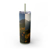 Skinny Tumbler with Straw – 20 oz Stainless Steel Cup