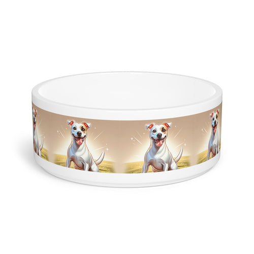 Ceramic Pet Bowl – 16 oz Dog Feeding Bowl