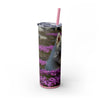 Skinny Tumbler with Straw – 20 oz Stainless Steel Cup