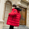 Plus size thick coat down padded coat