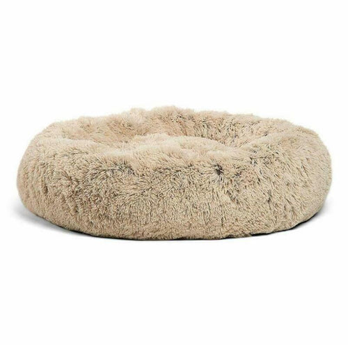 Round Small Dog Plush Bed