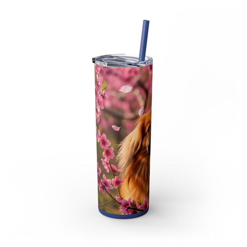 Skinny Tumbler with Straw – 20 oz Stainless Steel Cup