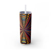 Skinny Tumbler with Straw – 20 oz Stainless Steel Cup